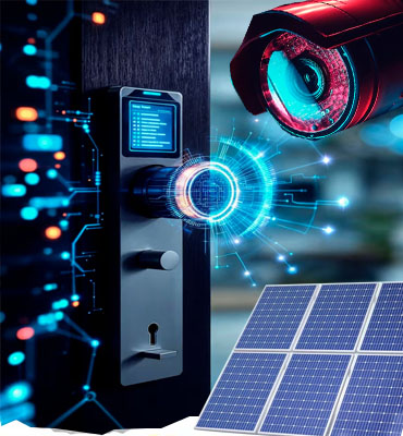 jasa pemasangan security system, cctv, smart door lock, sensor pintu otomatis, sensor jendela otomatis, sensor alarm, fingerprint, iot, internet of things, jasa pasang solar panel